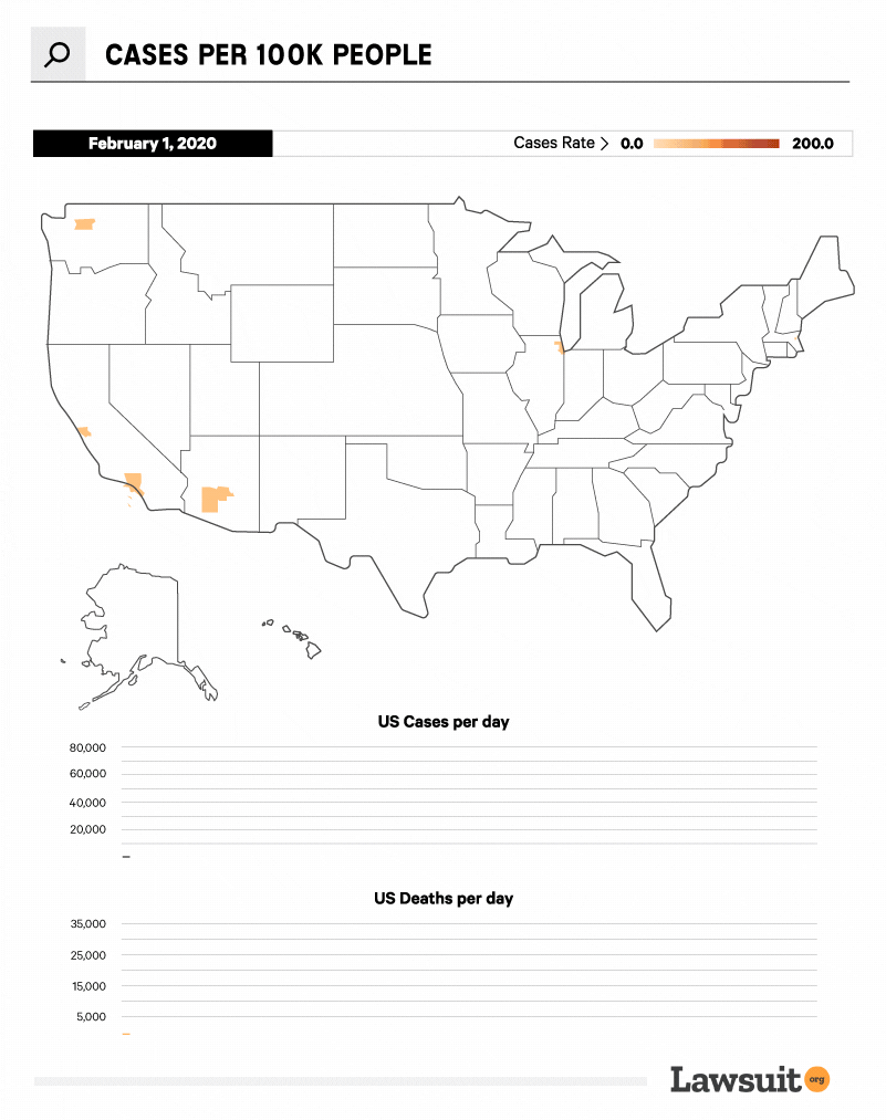 President Trump's Coronavirus Tweets Compared To Cases